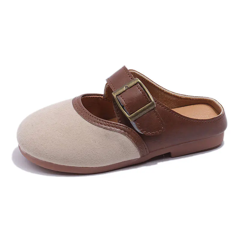 Children’s Beige Cow Suede Birkenstocks
