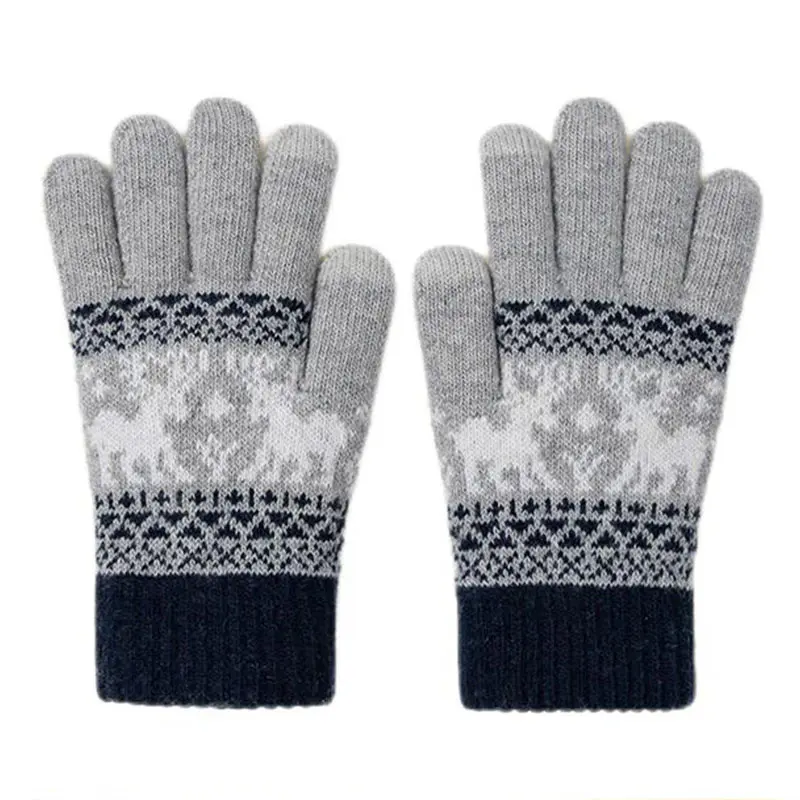 Children’s Deer Knitted Gloves
