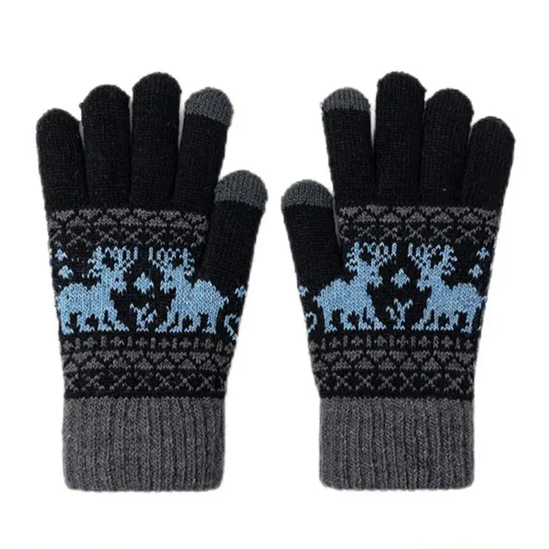 Children’s Deer Knitted Gloves