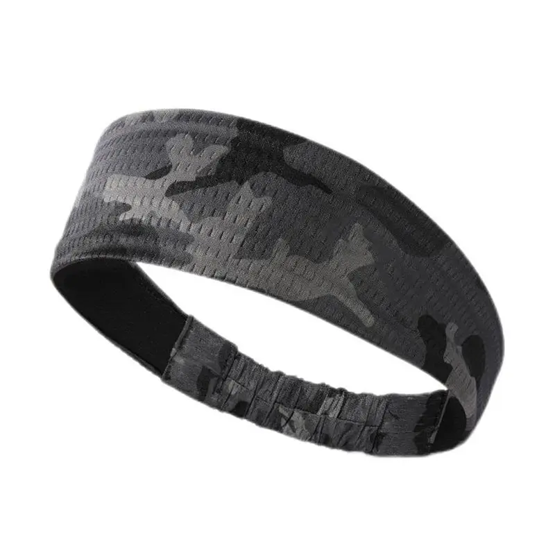 Men’s Black Camouflage Sport Headbands