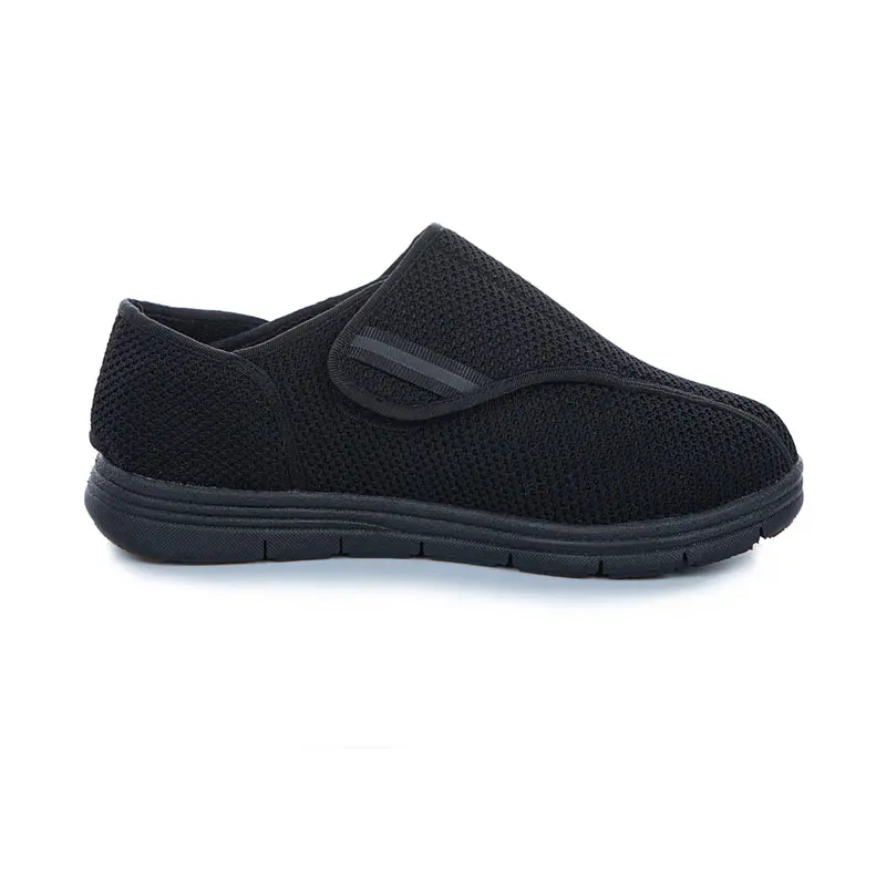 Men’s Black Velcro Adjustable Casual Shoes
