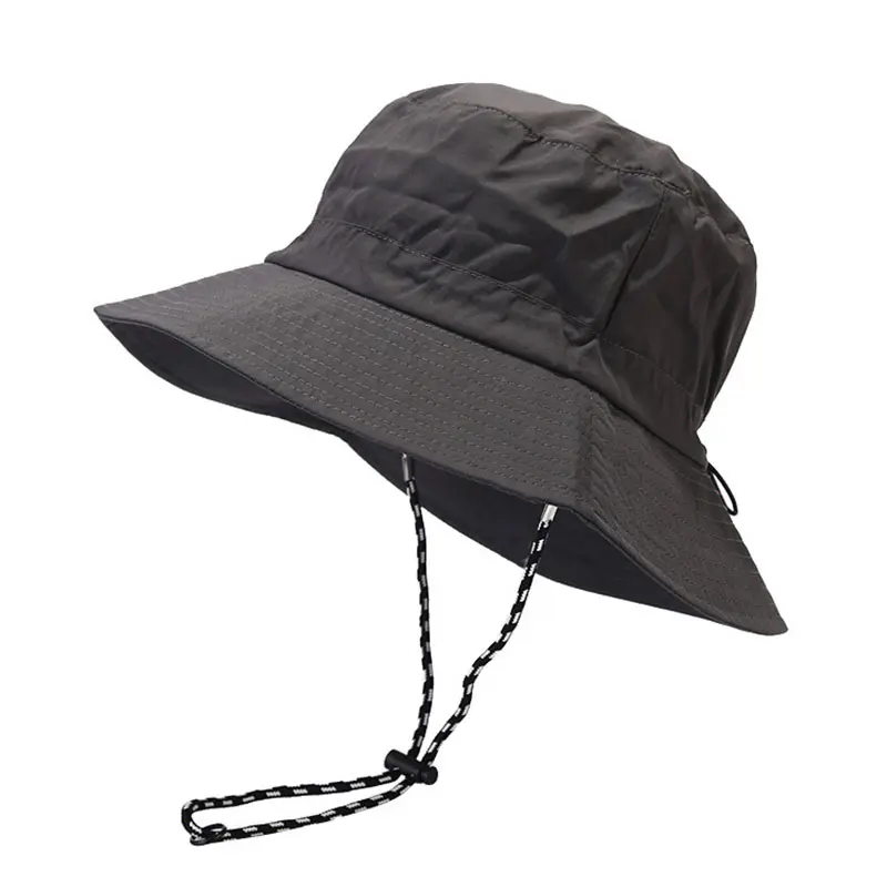 Men’s Black Outdoor Quick Dry Fisherman’s Hat