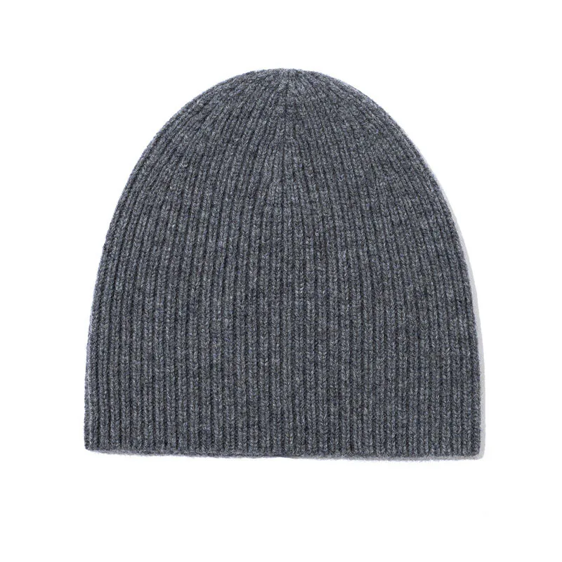 Men’s Dark Grey Cashmere Beanies