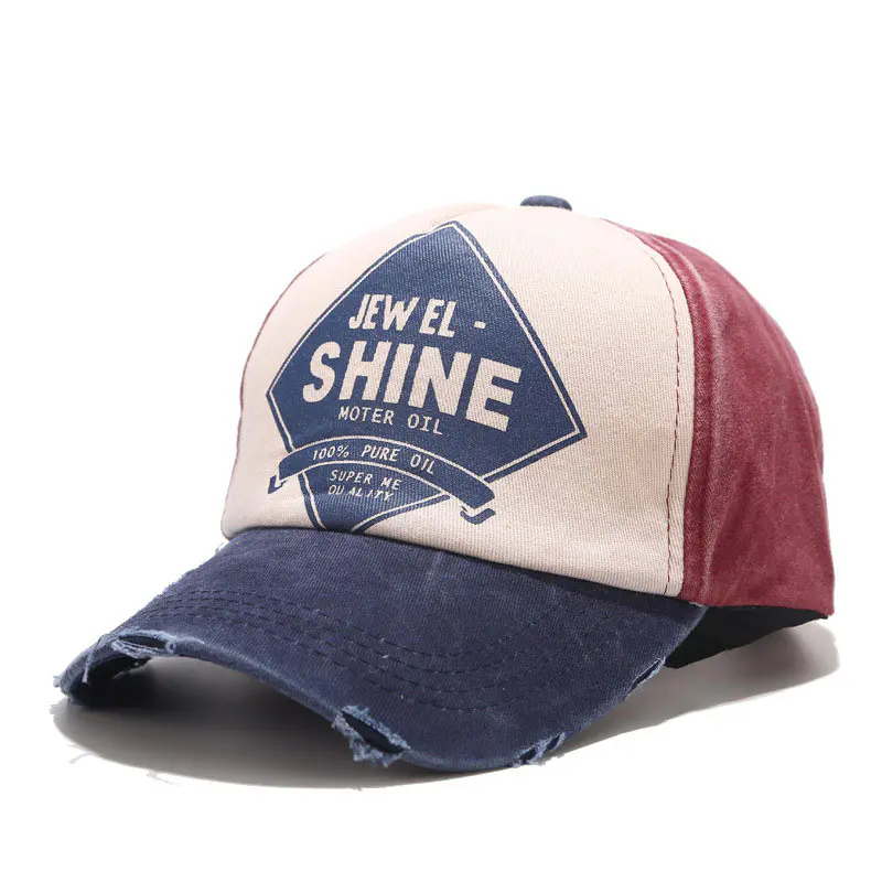 Men’s Monogrammed Vintage Washed Cotton Baseball Cap