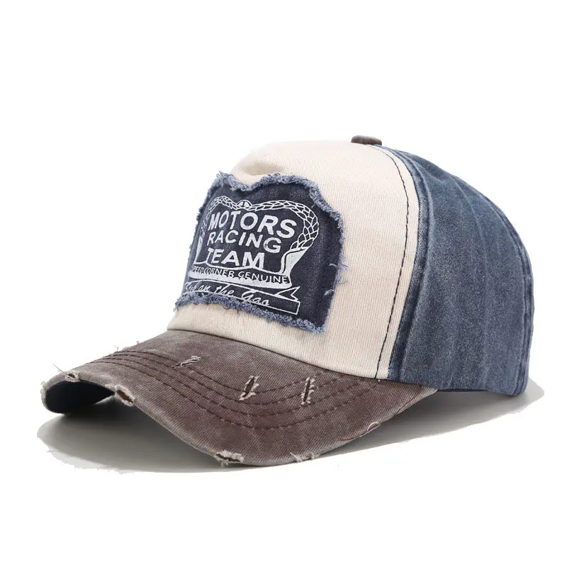 Men’s Monogrammed Vintage Washed Cotton Baseball Cap