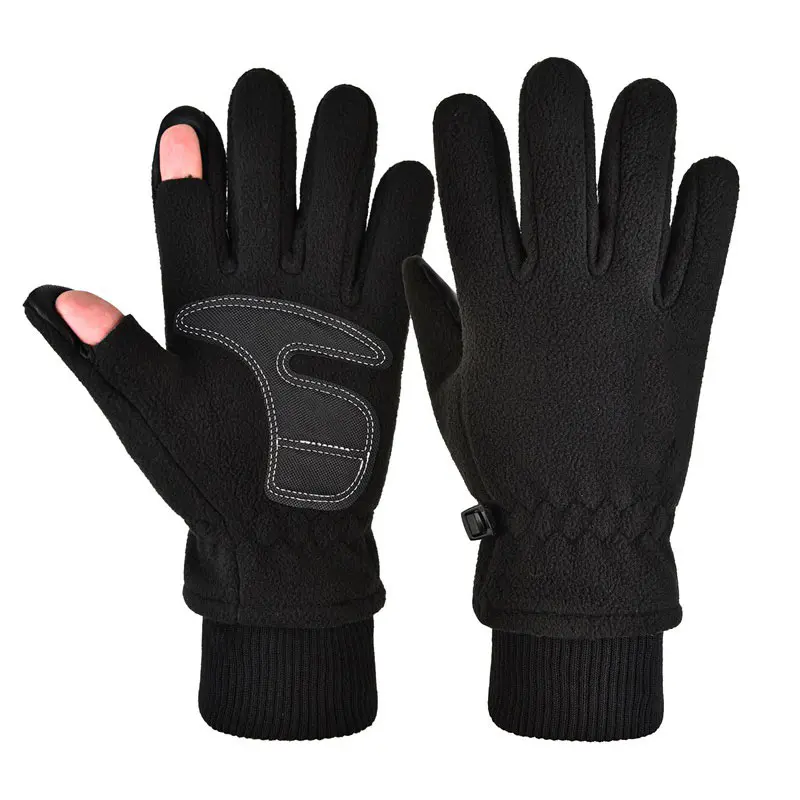 Men’s Non-slip Touchscreen Polar Fleece Gloves