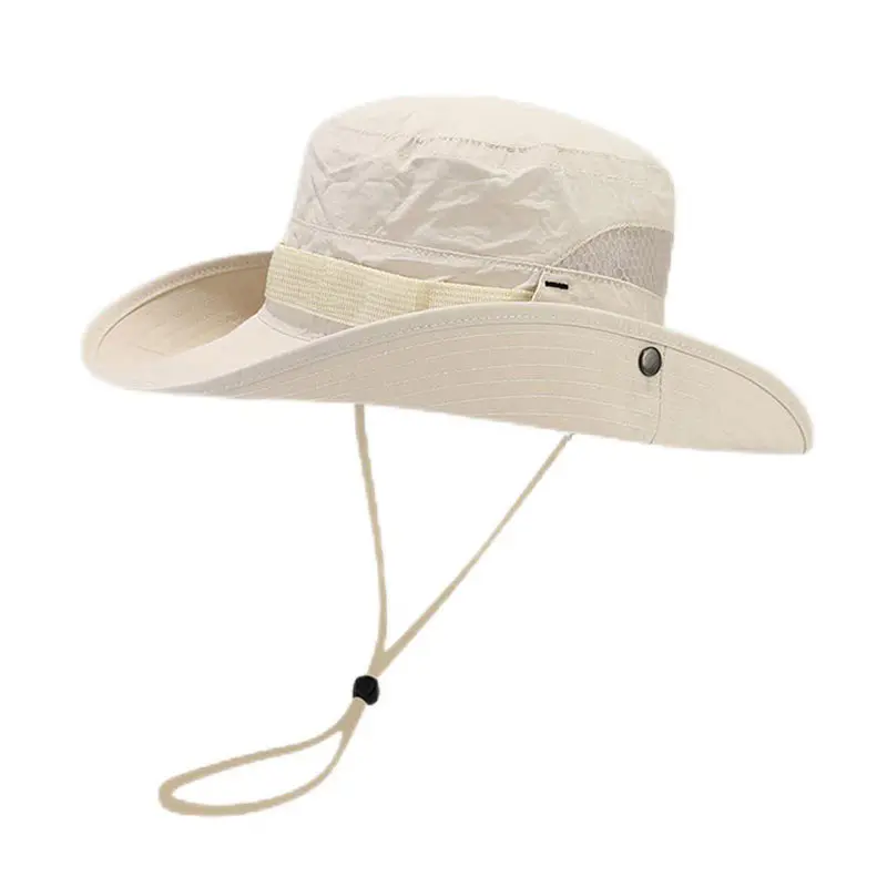 Women’s Beige Outdoor Breathable Sun Hat