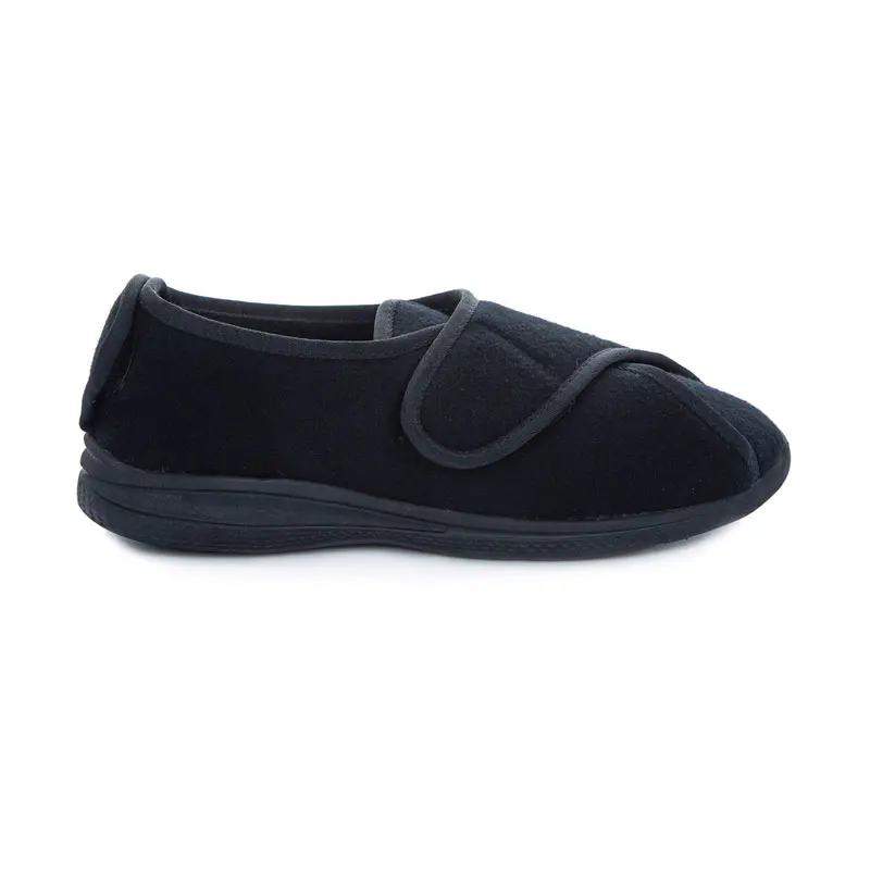 Women’s Black Rocker Velcro Adjustable Casual Shoes