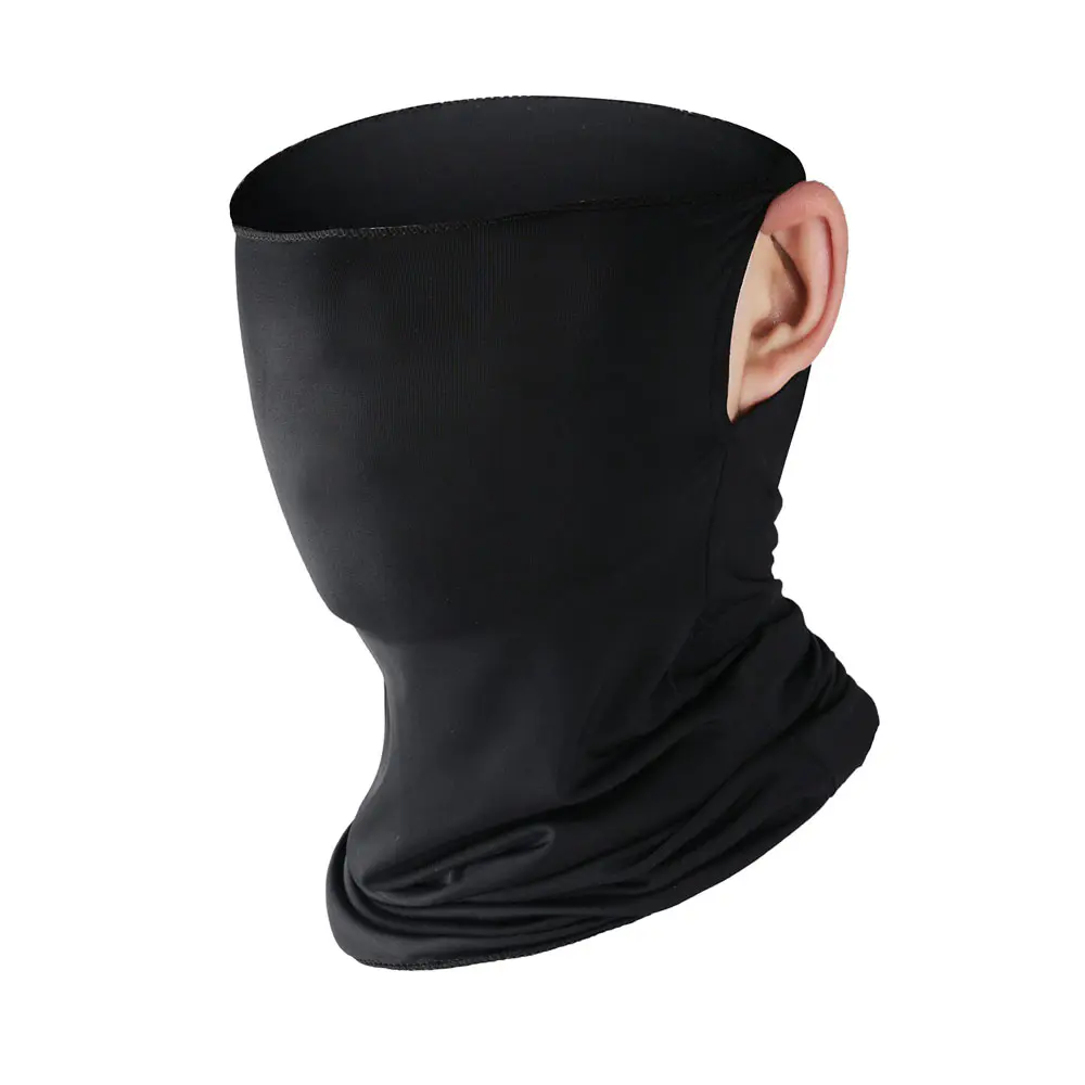 Women’s Black UV Protection Neck Gaiter Face Masks