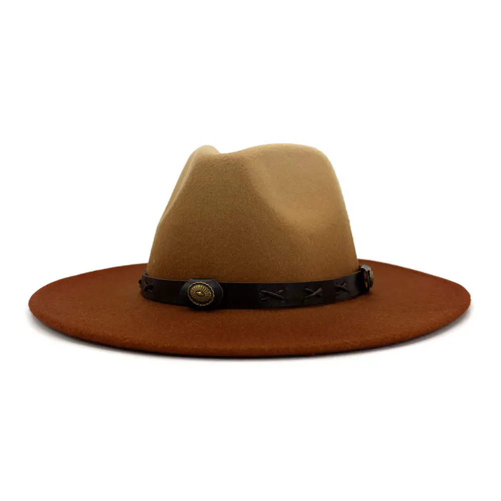 Women’s Brick Red Woolen Jazz Hat