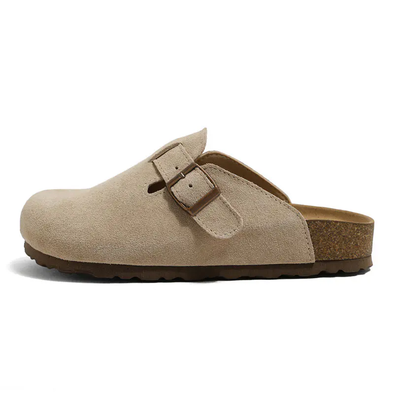 Women’s Camel Cowhide Cork Birkenstocks