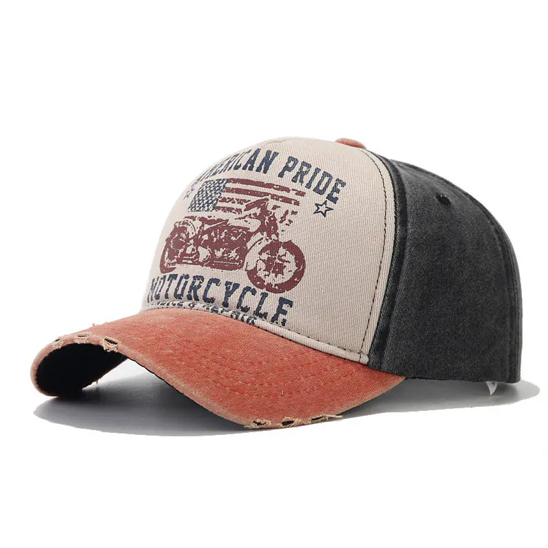 Men’s Flag Vintage Washed Cotton Baseball Cap
