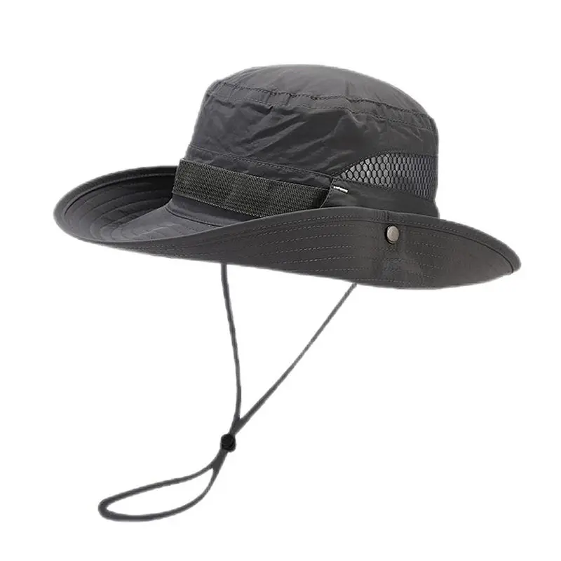 Women’s Grey Outdoor Breathable Sun Hat