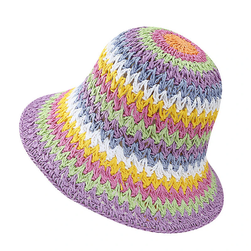 Women’s Handmade Sunshade Beach Sunscreen Straw Hat