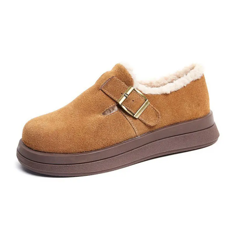 Women’s Maroon Cowhide Wool Covered Heel Birkenstocks