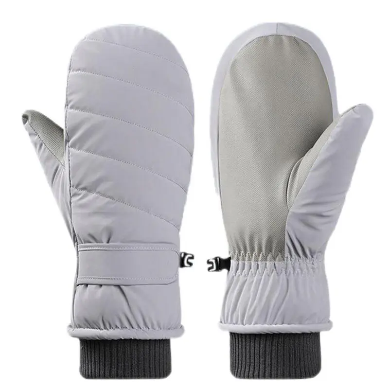 Women’s Purple Non-slip Warm Touch Screen Ski Mittens