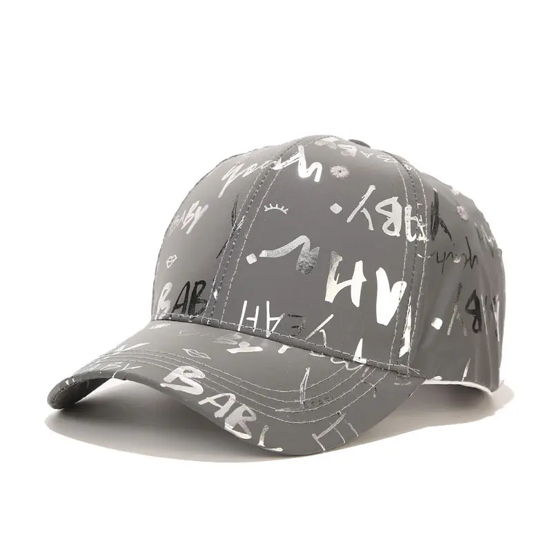 Men’s Reflective Monogrammed Baseball Cap