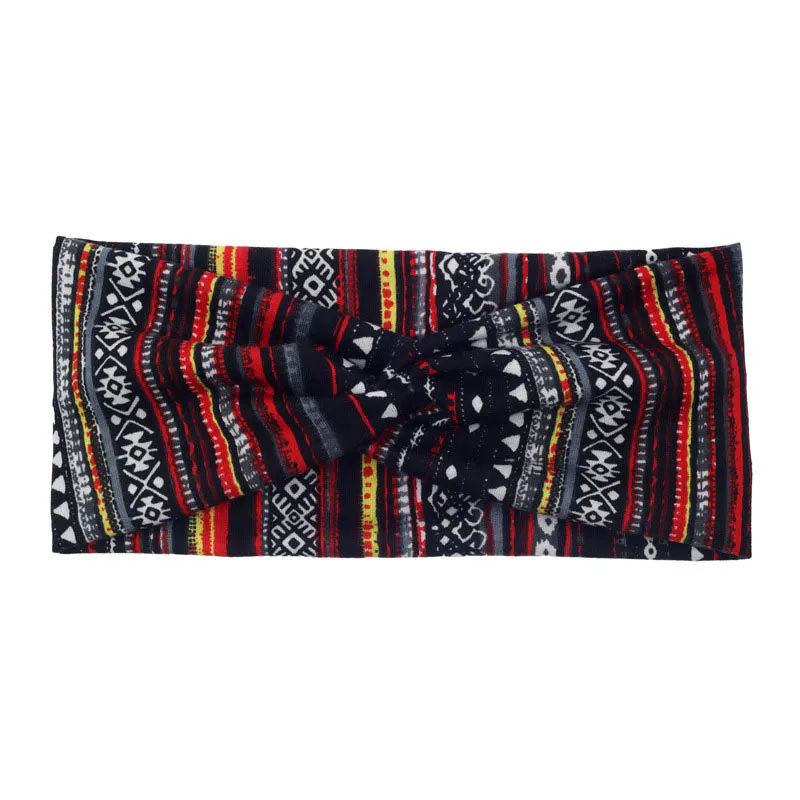 Women’s Vintage Stripe Sport Crossover Headband