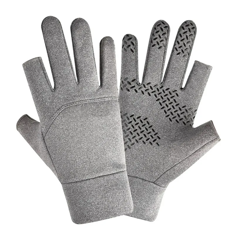 Women’s Waterproof Non-slip Cycling Gloves with Two Fingers Exposed
